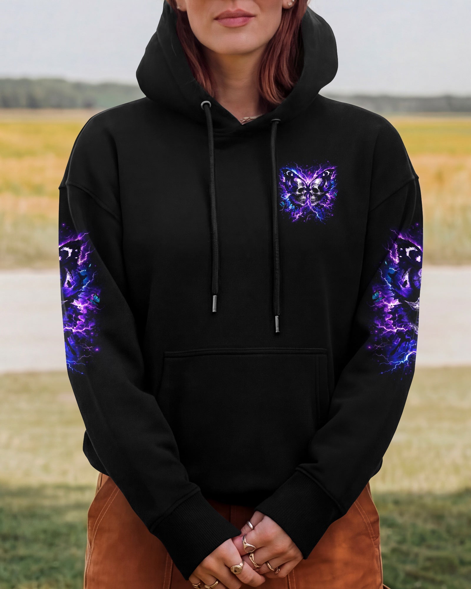 DON'T TRY TO FIGURE ME OUT SKULL ALL OVER PRINT - YHLT2302261