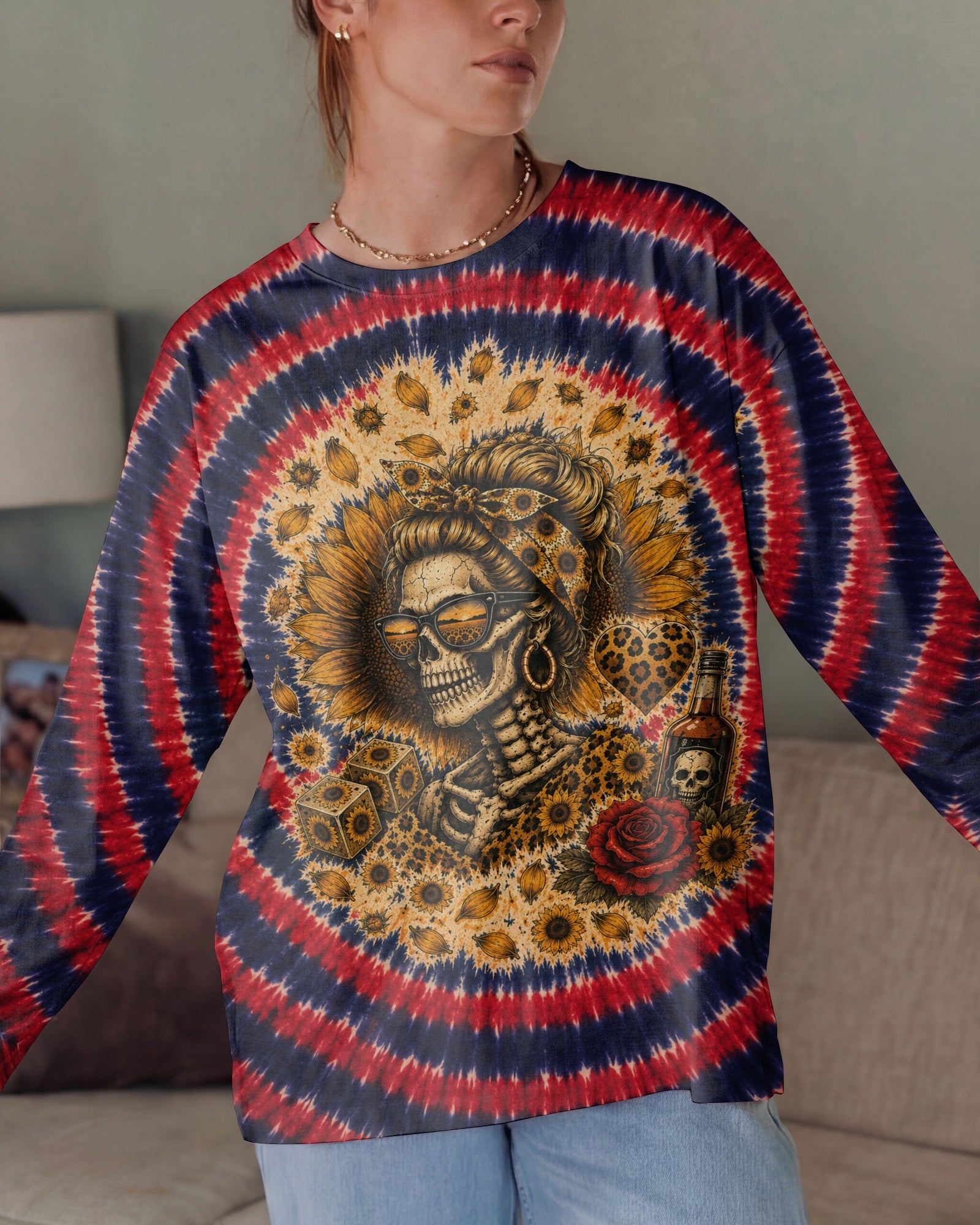 SHE IS SUNSHINE HURRICANE SWIRL ALL OVER PRINT - KMTM0207261