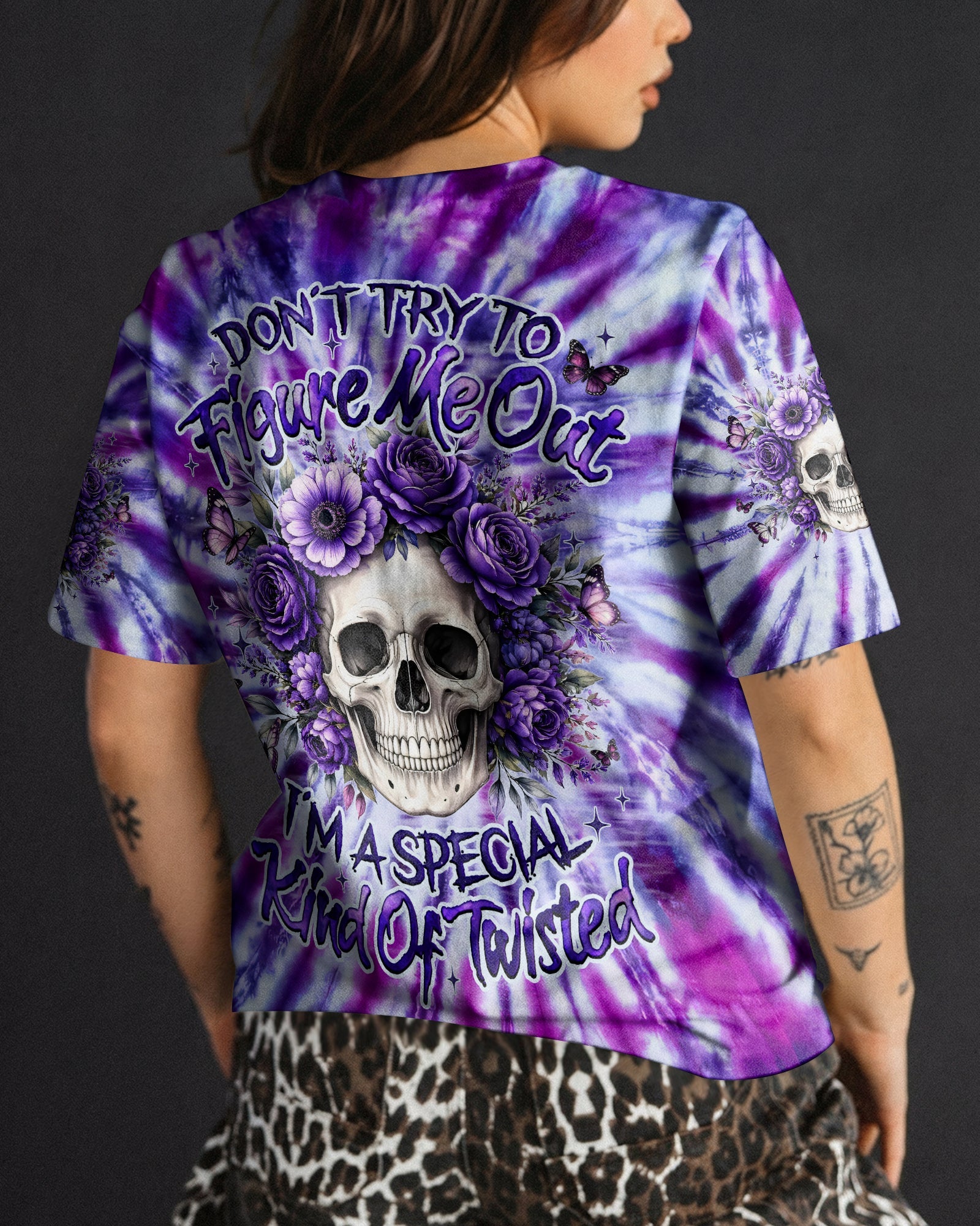 DON'T TRY TO FIGURE ME OUT ALL OVER PRINT - TYQY0506261
