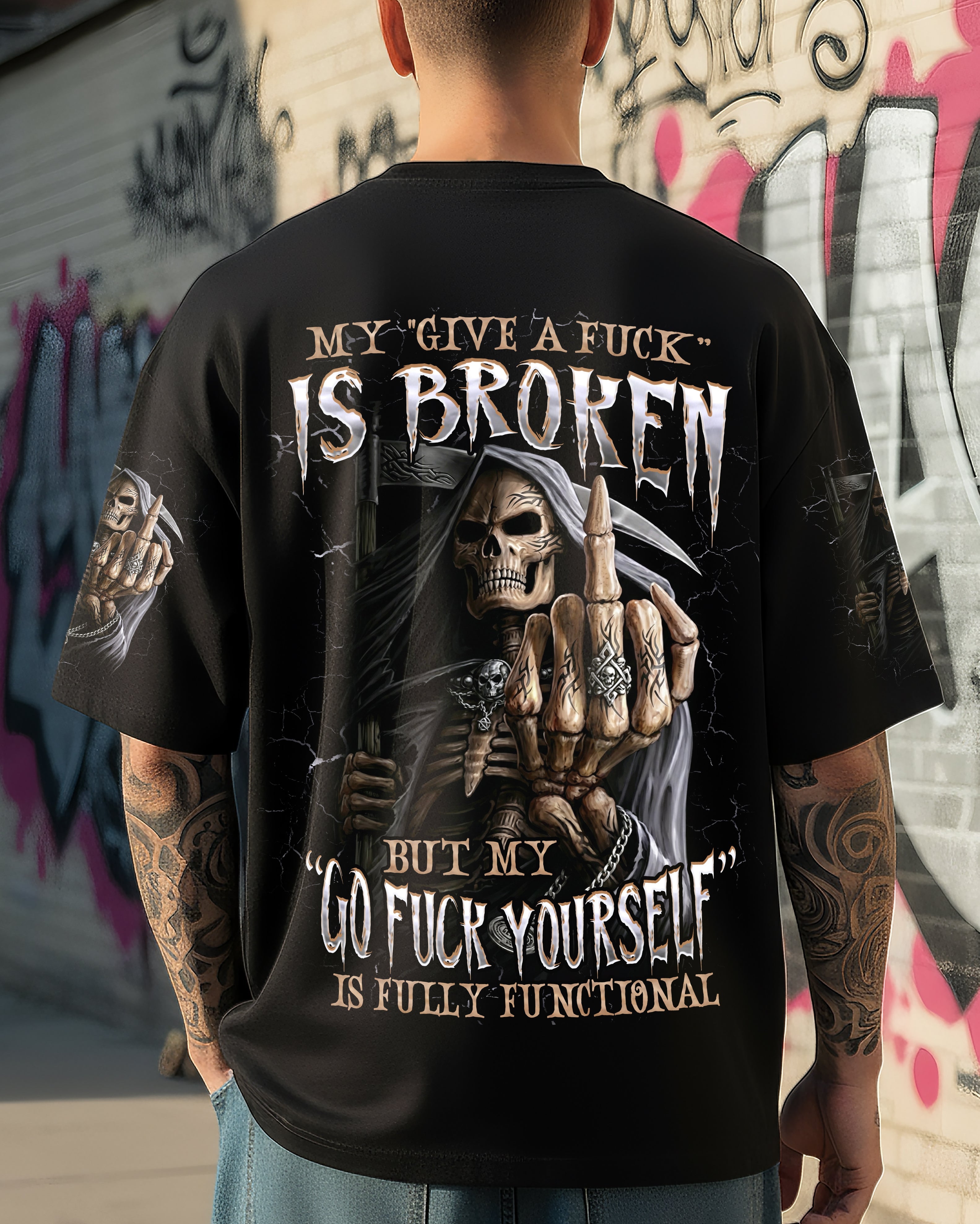 MY GIVE A F IS BROKEN ALL OVER PRINT - TYPQ0303261