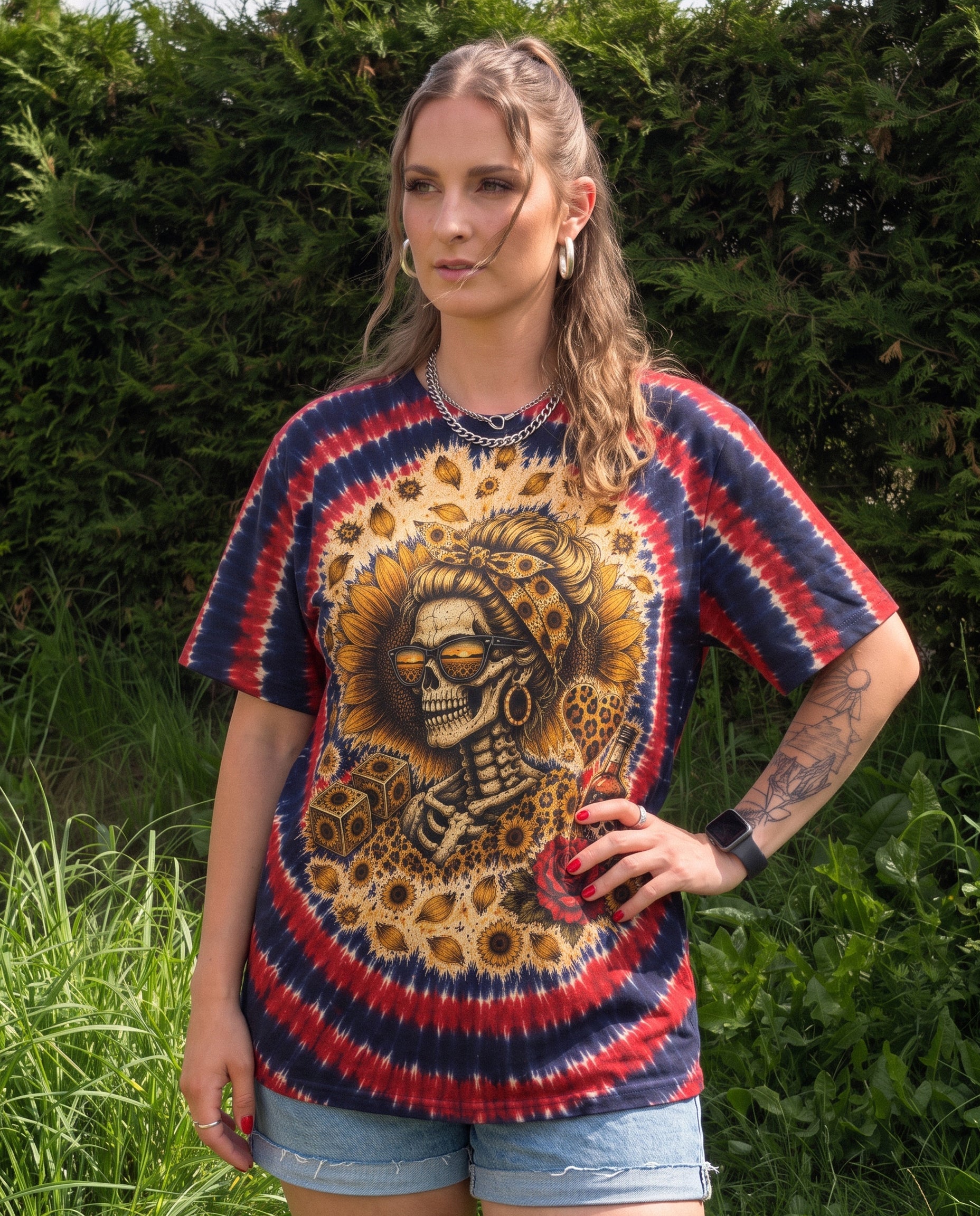 SHE IS SUNSHINE HURRICANE SWIRL ALL OVER PRINT - KMTM0207261