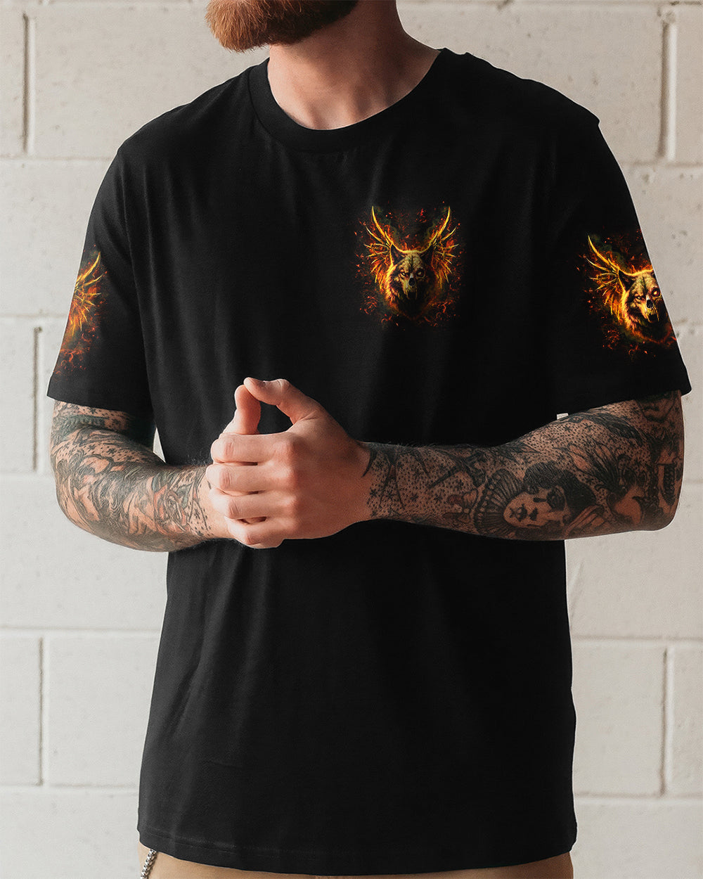 YOUR FIRST MISTAKE WOLF SKULL ALL OVER PRINT - YHHN0901261